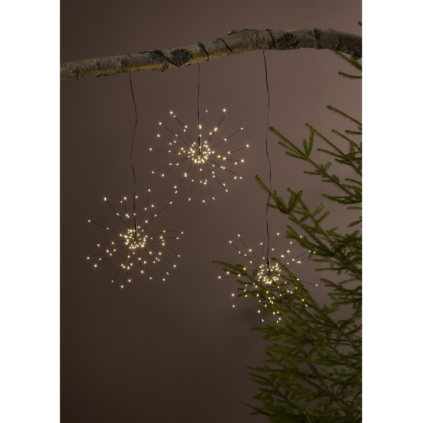 Markslöjd 705780 - Decoración navideña LED exterior METEOR LED/4,8W/230V IP44 blanco cálido