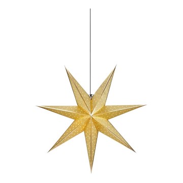 Markslöjd 705791 - Decoración de Navidad GLITTER 1xE14/25W/230V diá. 45 cm dorado
