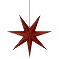 Markslöjd 705808 - Decoración de Navidad EMBLA 1xE14/25W/230V diámetro 75 cm rojo