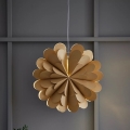 Markslöjd 705948 - Decoración de Navidad MARAVILLA 1xE14/25W/230V diámetro 45 cm dorado