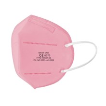 Mask One Respirador para niños FFP2 NR - CE 0370 rosa 1pc