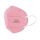 Mask One Respirador para niños FFP2 NR - CE 0370 rosa 1pc