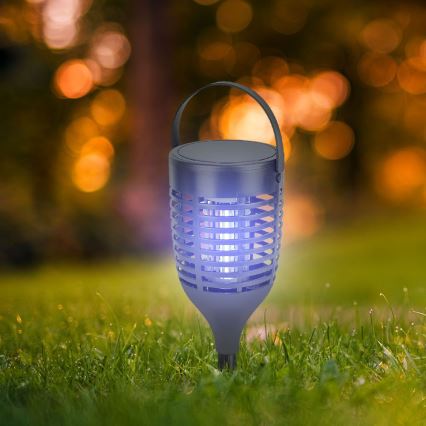 Mata insectos solar LED LED/1,3W/3,7V IP24 20 mate