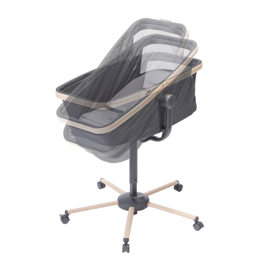 Maxi-Cosi - Cesta para bebé 3en1 ALBA gris