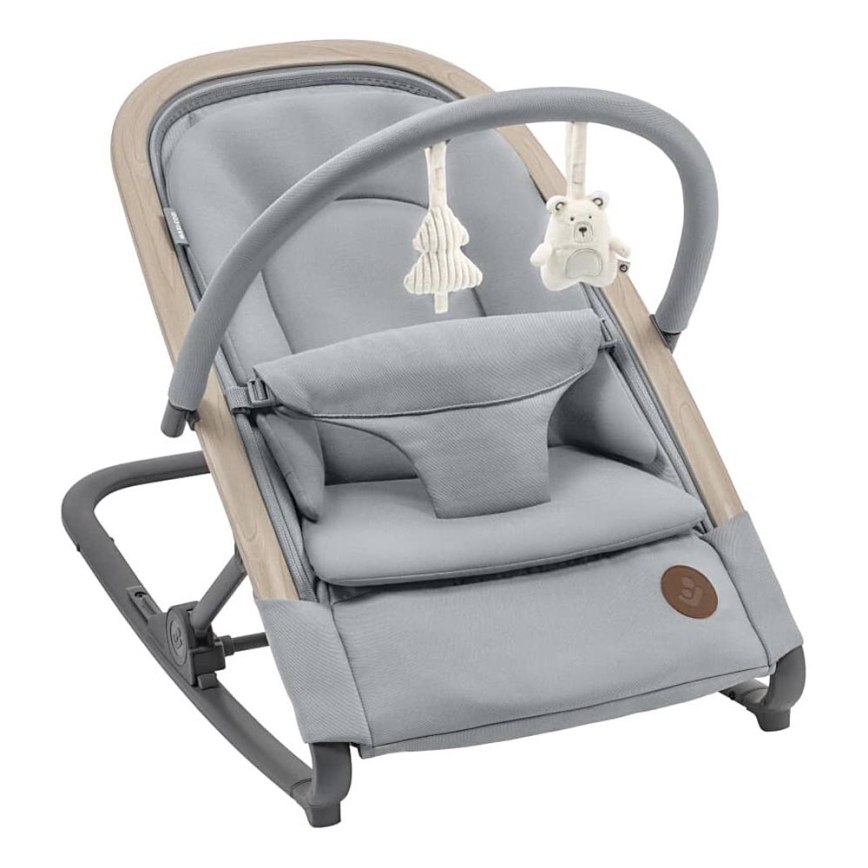 Maxi-Cosi - Columpio para bebés 2en1 KORI gris claro