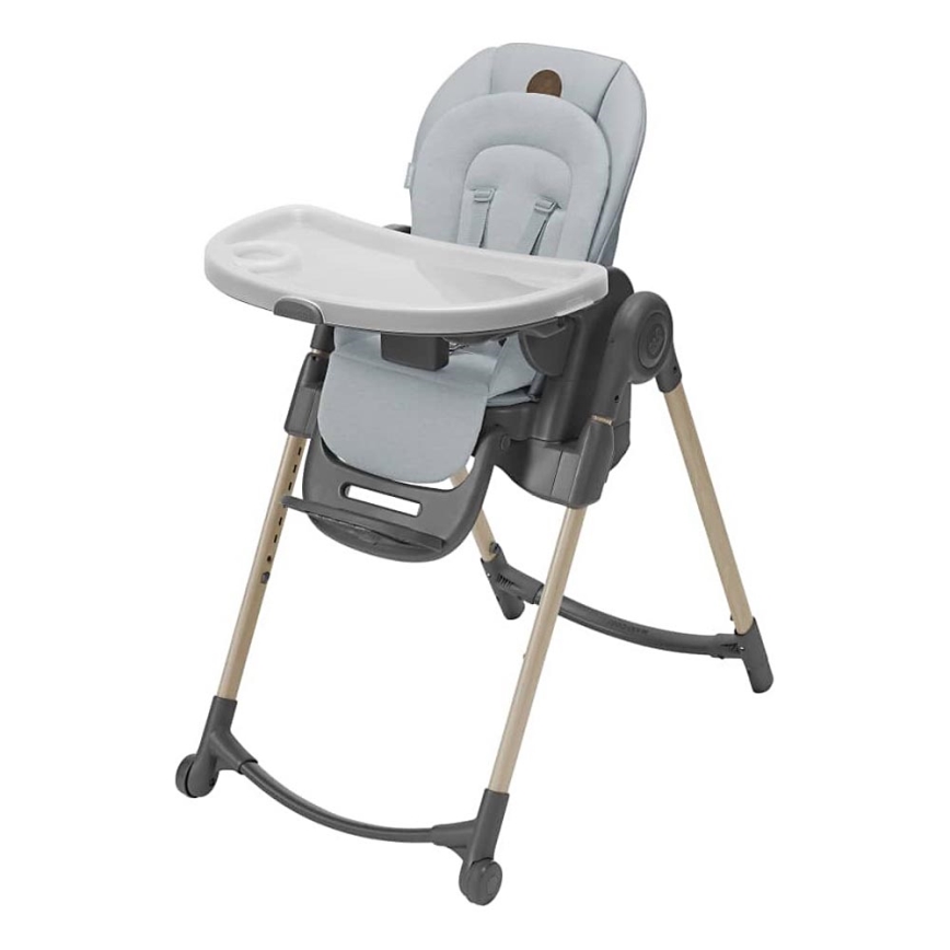 Maxi-Cosi - Silla de comedor para niños 6en1 MINLA gris/blanco
