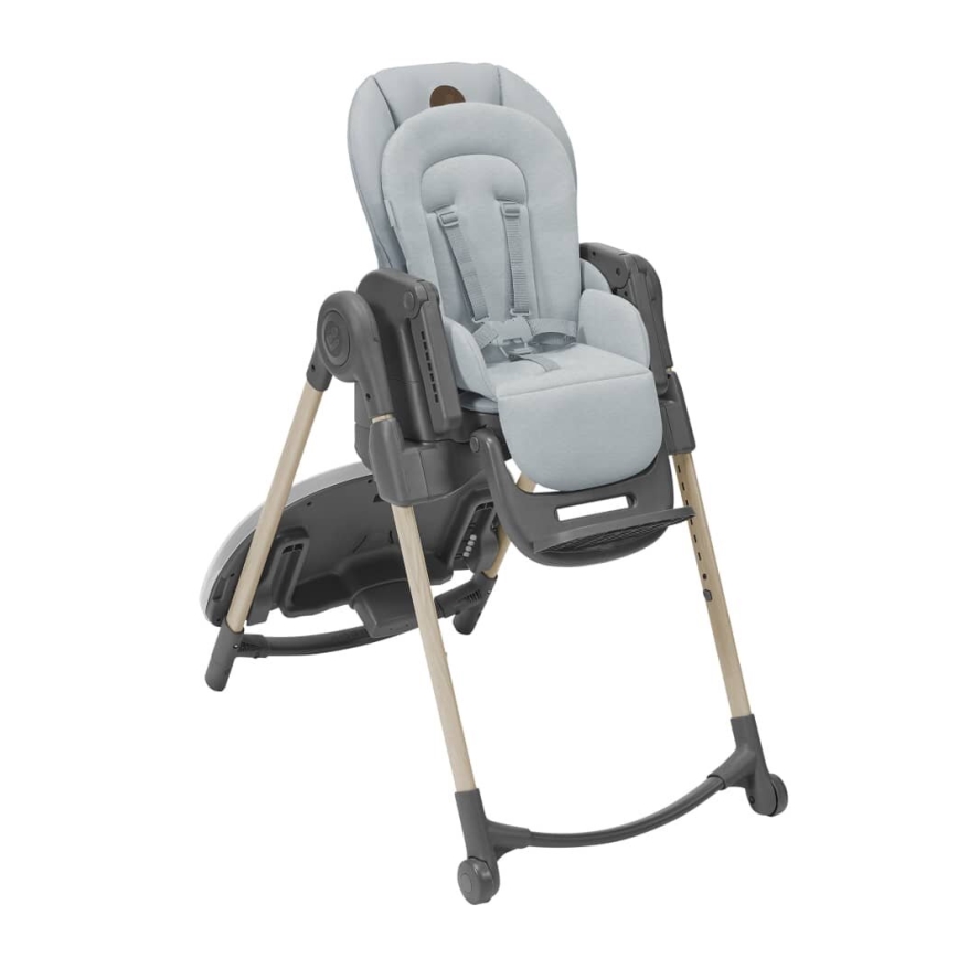 Maxi-Cosi - Silla de comedor para niños 6en1 MINLA gris/blanco