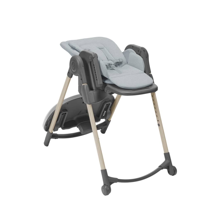Maxi-Cosi - Silla de comedor para niños 6en1 MINLA gris/blanco