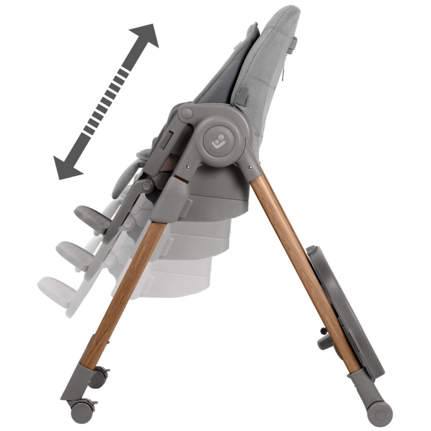 Maxi-Cosi - Silla de comedor para niños MINLA PLUS gris