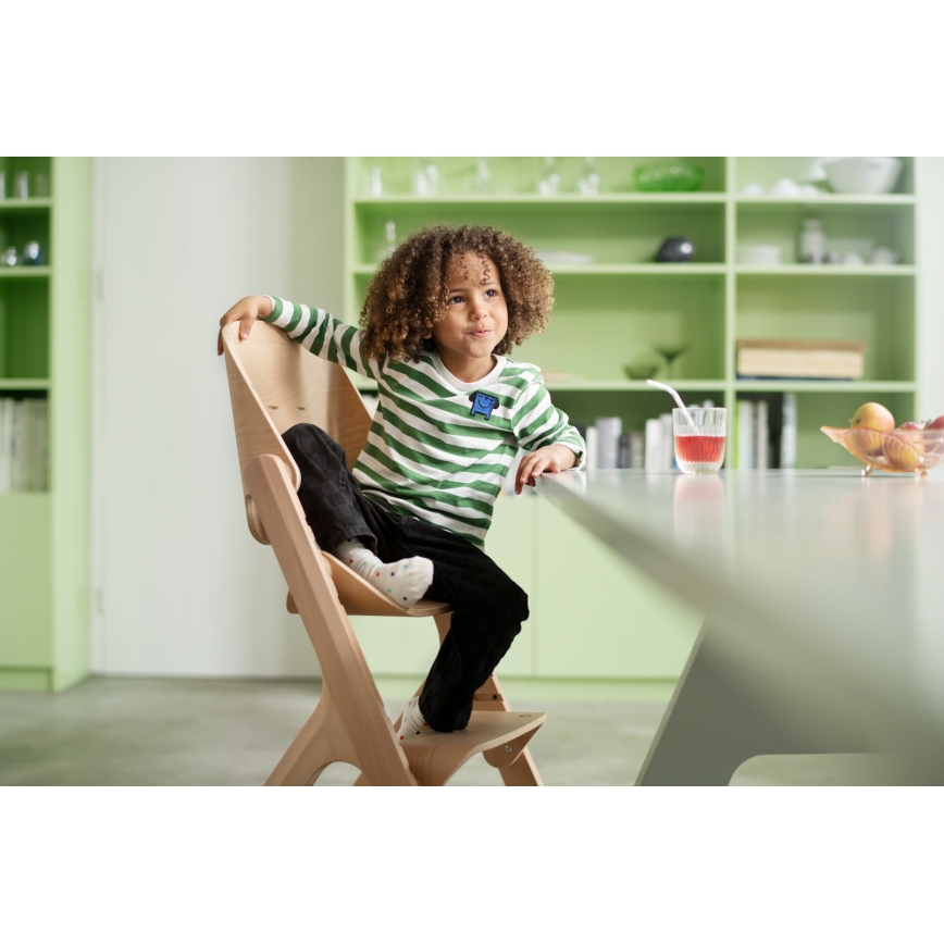 Maxi-Cosi - Silla de comedor para niños NESTA beige/haya