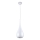MAXLIGHT P0235 - Lámpara colgante DROP 1xE27/40W/230V diá. 20 cm blanco