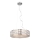 MAXLIGHT P0236 - Lámpara colgante DIAMANTE 5xG9/42W/230V diá. 38 cm cromo brillante
