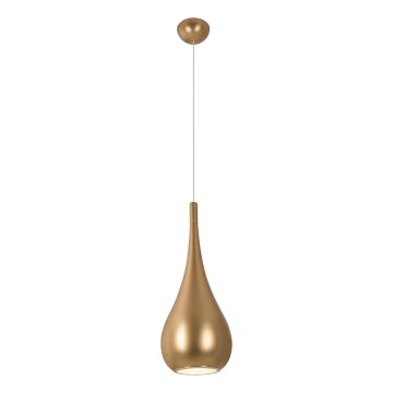 MAXLIGHT P0436 - Lámpara colgante DROP 1xE27/40W/230V diá. 20 cm dorado