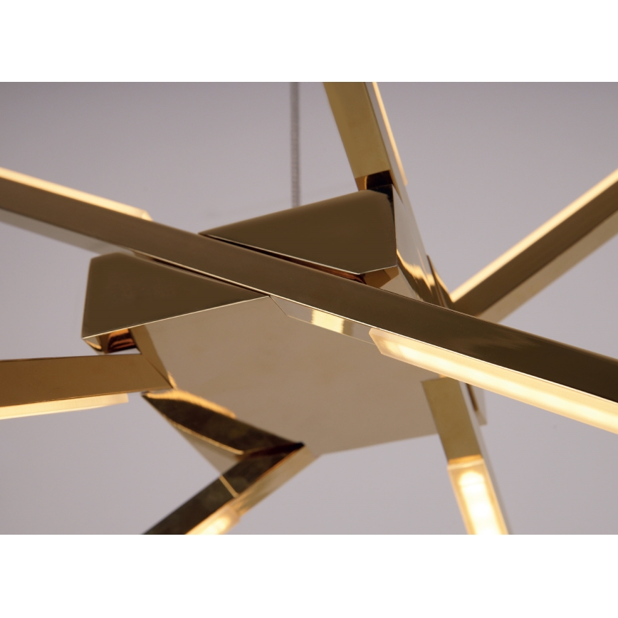 MAXLIGHT P0457 - Lámpara LED colgante ARAÑA LED/33W/230V dorado