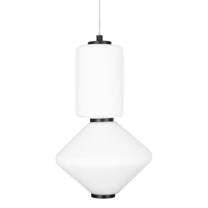 MAXLIGHT P0467 - Lámpara LED colgante AKIKO LED/16W/230V diá. 20 cm blanco