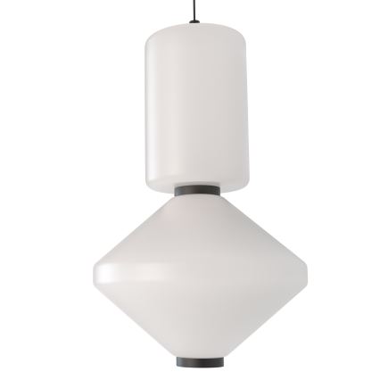 MAXLIGHT P0467 - Lámpara LED colgante AKIKO LED/16W/230V diá. 20 cm blanco
