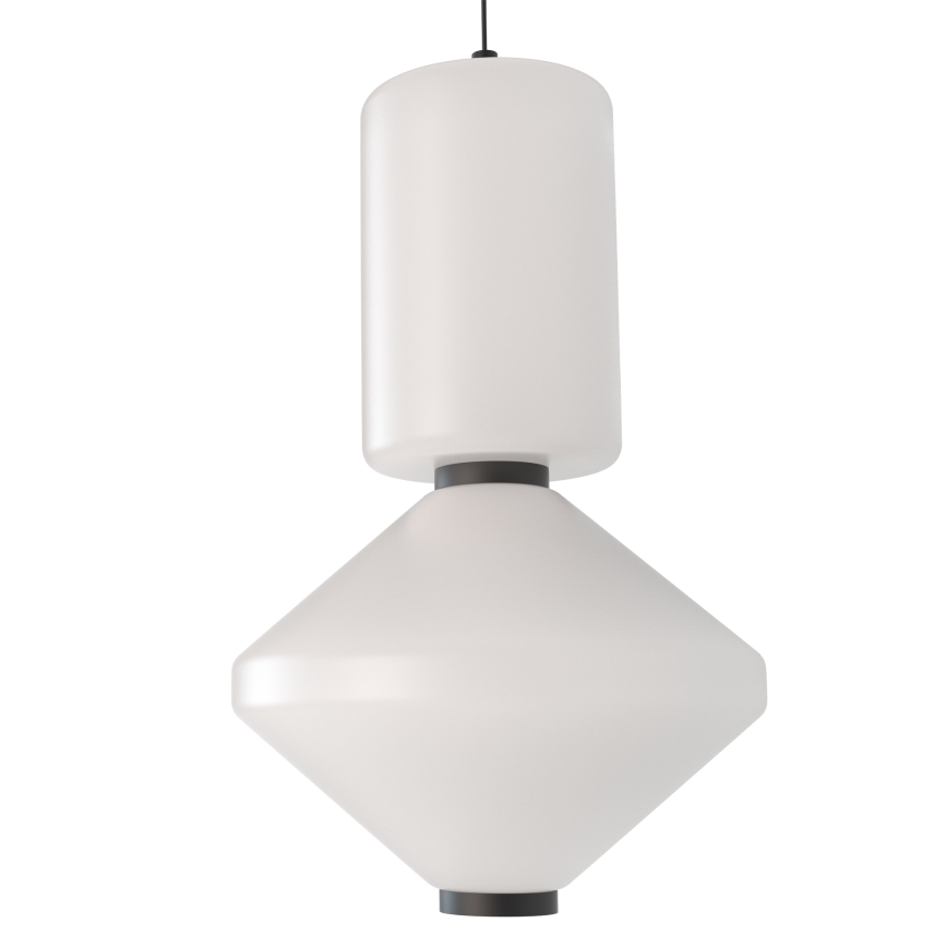 MAXLIGHT P0467 - Lámpara LED colgante AKIKO LED/16W/230V diá. 20 cm blanco