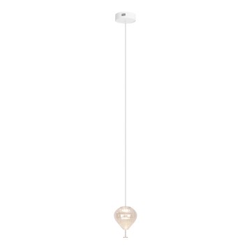 MAXLIGHT P0527 - Lámpara LED colgante PALLONCINI 2xLED/3W/230V diá. 12 cm transparente