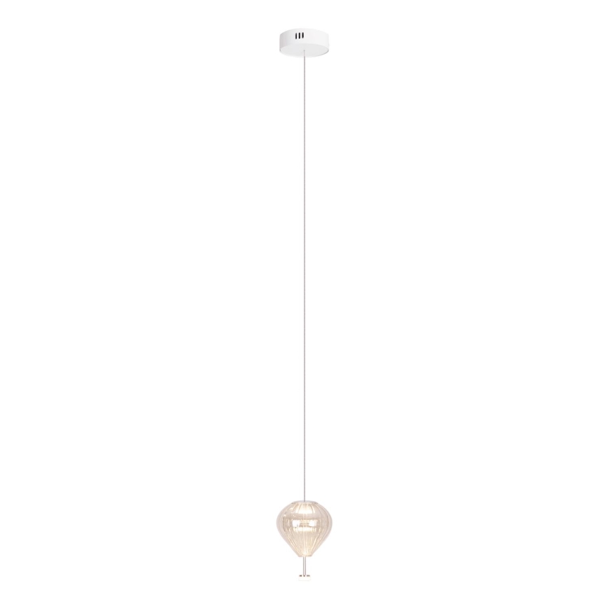 MAXLIGHT P0527 - Lámpara LED colgante PALLONCINI 2xLED/3W/230V diá. 12 cm transparente