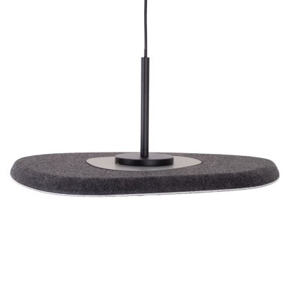MAXLIGHT P0560 - Lámpara LED colgante DEUX LED/5W/230V negro