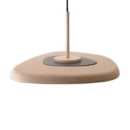 MAXLIGHT P0561 - Lámpara LED colgante DEUX LED/5W/230V beige/gris