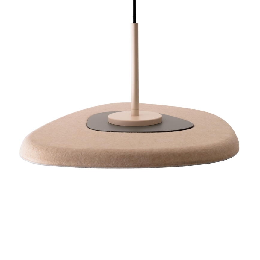 MAXLIGHT P0561 - Lámpara LED colgante DEUX LED/5W/230V beige/gris