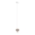 MAXLIGHT P0576 - Lámpara LED colgante PALLONCINI 2xLED/3W/230V diá. 12 cm ahumado