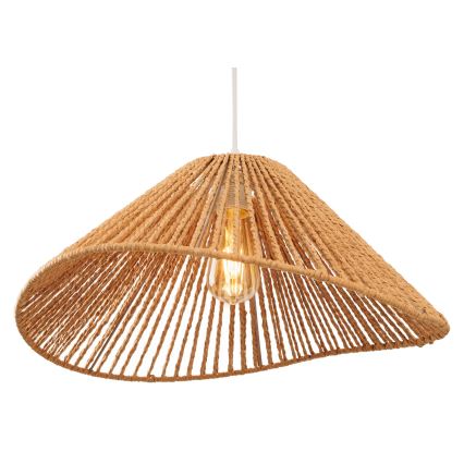 MAXLIGHT P0577 - Lámpara colgante AMALFI 1xE27/15W/230V diá. 45 cm beige