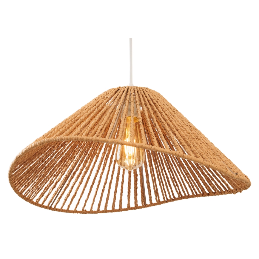 MAXLIGHT P0577 - Lámpara colgante AMALFI 1xE27/15W/230V diá. 45 cm beige