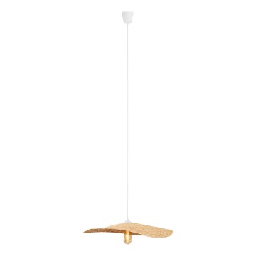 MAXLIGHT P0581 - Lámpara colgante NAP 1xE27/15W/230V diá. 60 cm beige