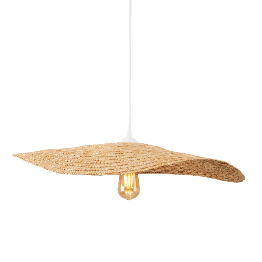 MAXLIGHT P0581 - Lámpara colgante NAP 1xE27/15W/230V diá. 60 cm beige