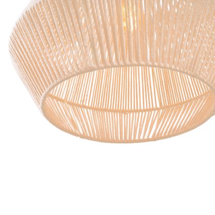MAXLIGHT P0584 - Lámpara colgante PRASLIN 1xE27/15W/230V diá. 44 cm beige