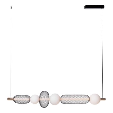 MAXLIGHT P0593 - Lámpara LED colgante BORA LED/29W/230V blanco/negro