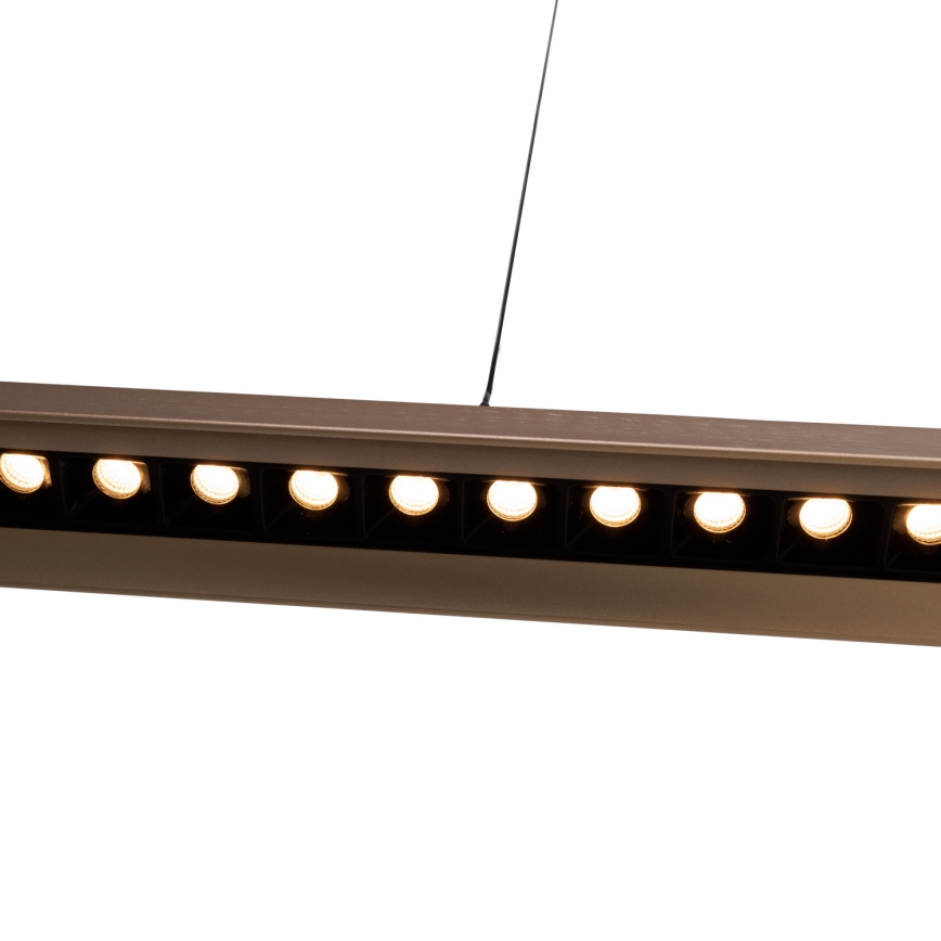 MAXLIGHT P0594 - Lámpara de araña LED regulable JO-JO LED/38W/230V 2700/4500/5500K latón