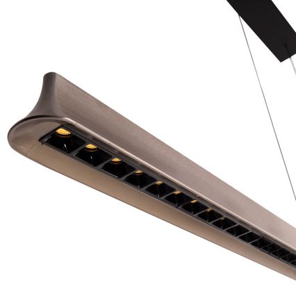 MAXLIGHT P0595 - Lámpara de araña LED regulable JO-JO LED/38W/230V 2700/4500/5500K antracita