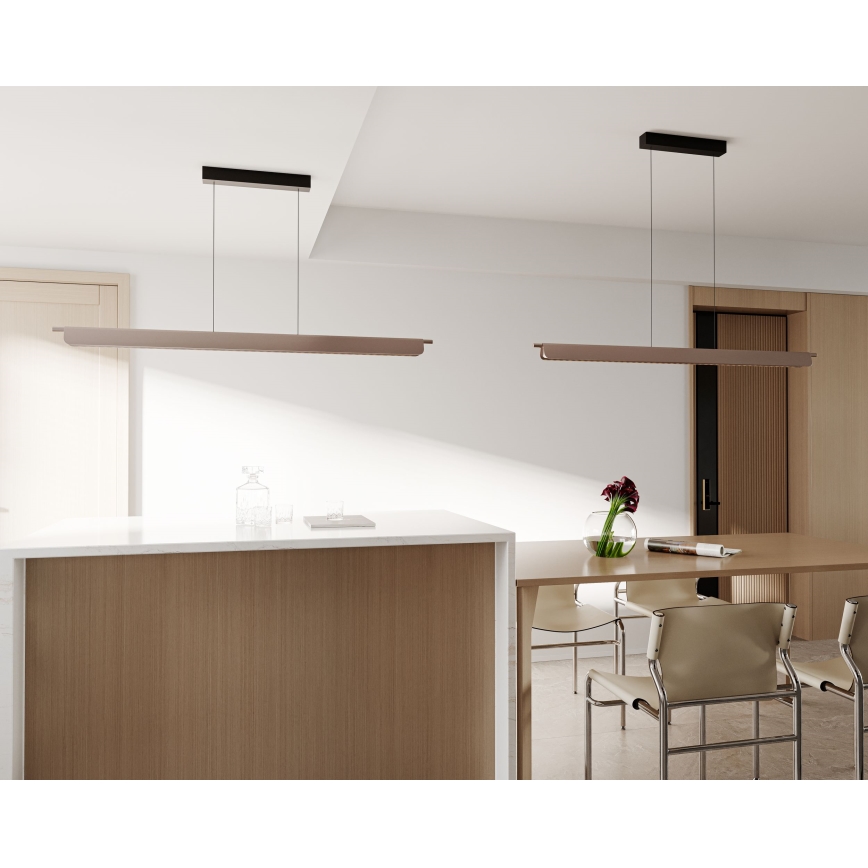 MAXLIGHT P0597 - Lámpara de araña LED regulable JO-JO LED/40W/230V 2700/4500/5500K antracita