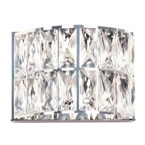 MAXLIGHT W0204 - Aplique DIAMANTE 1xG9/42W/230V cromo brillante