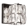 MAXLIGHT W0205 - Aplique DIAMANTE 1xG9/42W/230V cromo brillante