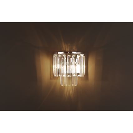 MAXLIGHT W0209 - Aplique MONACO 2xG9/40W/230V cromo brillante