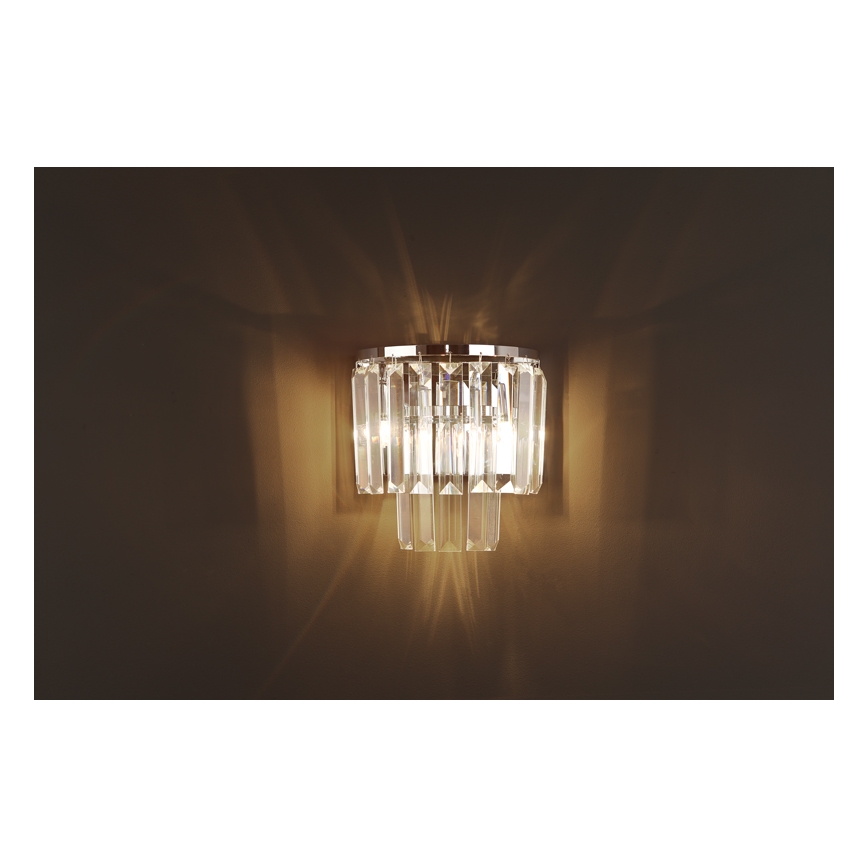 MAXLIGHT W0209 - Aplique MONACO 2xG9/40W/230V cromo brillante