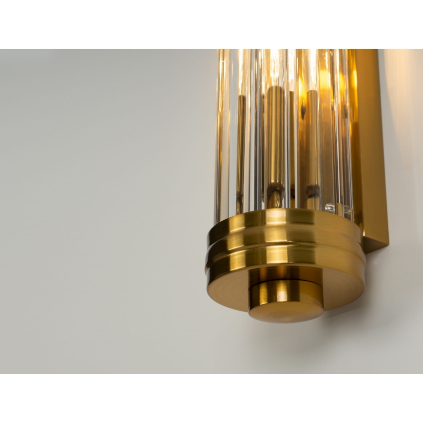 MAXLIGHT W0240 - Aplique FLORENCE 2xE14/40W/230V dorado