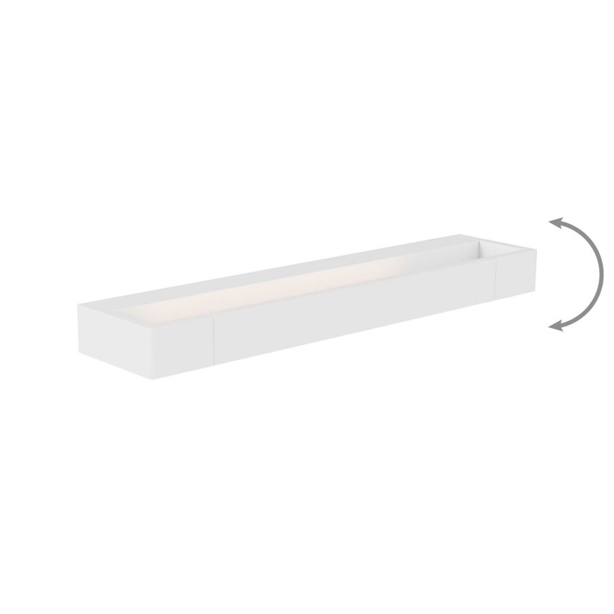 MAXLIGHT W0306 - Aplique LED de baño FLINK LED/12W/230V 45 cm IP44 blanco