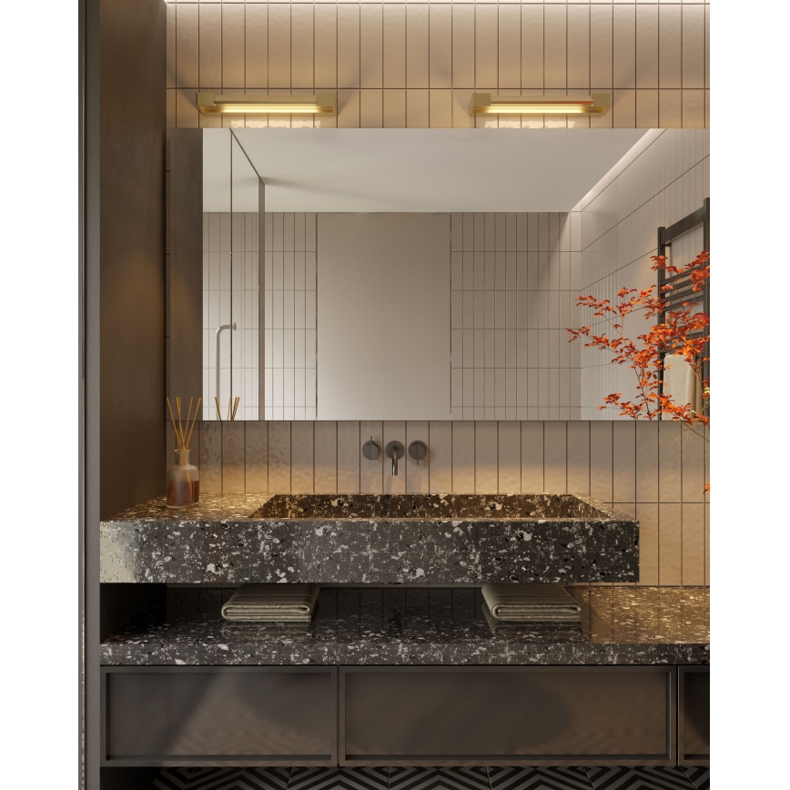 MAXLIGHT W0308 - Aplique LED de baño FLINK LED/18W/230V 60 cm IP44 blanco