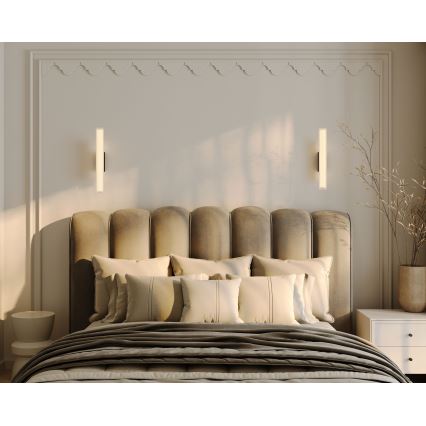 MAXLIGHT W0366 - Aplique LED de baño FAYETTE LED/12W/230V 61 cm IP44 dorado