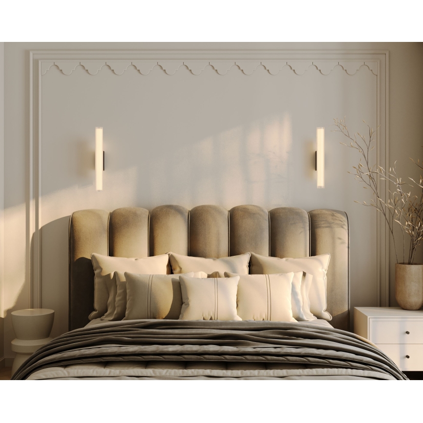 MAXLIGHT W0366 - Aplique LED de baño FAYETTE LED/12W/230V 61 cm IP44 dorado