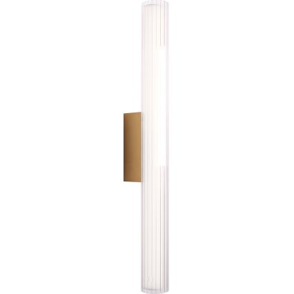 MAXLIGHT W0366 - Aplique LED de baño FAYETTE LED/12W/230V 61 cm IP44 dorado