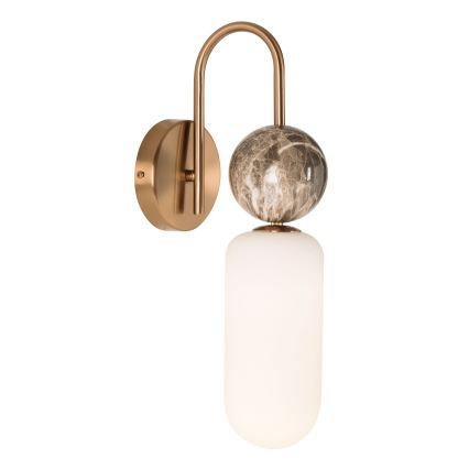 MAXLIGHT W0380 - Aplique ROMA 1xG9/12W/230V dorado