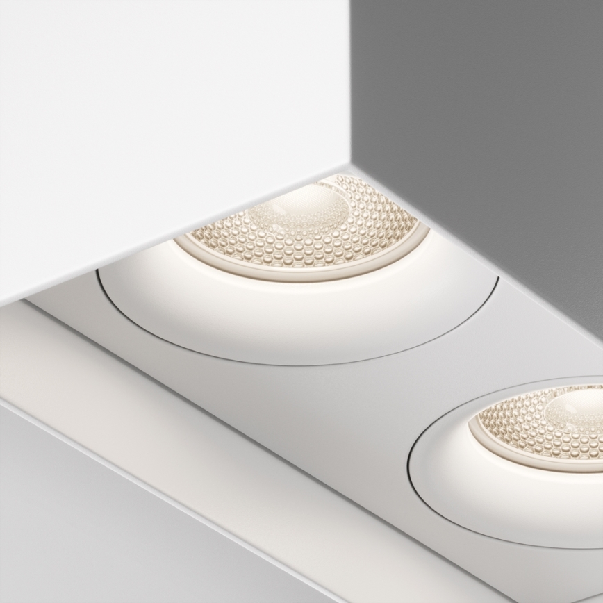 Maytoni C015CL-02W - Foco SLIM 2xGU10/50W/230V blanco