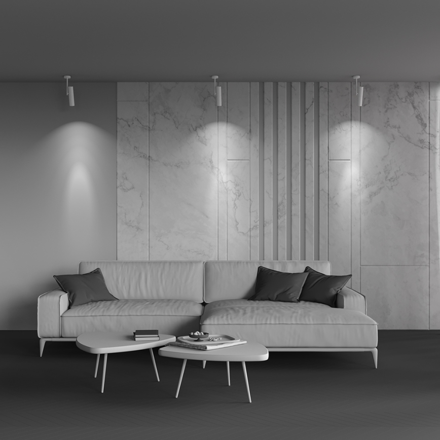Maytoni C020CL-01W - Foco ELTI 1xGU10/50W/230V blanco