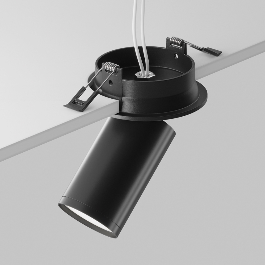 Maytoni C048CL-U-1B - Foco empotrable FOCUS 1xGU10/10W/230V negro